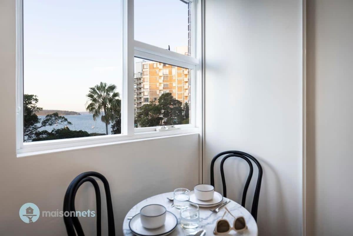 Studio Apt With Parking Balcony & Water Views Sydney Eksteriør billede