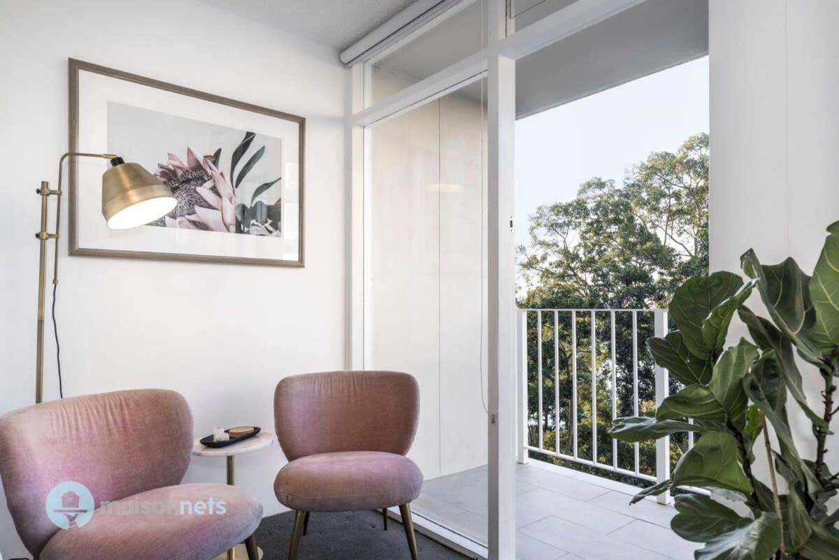 Studio Apt With Parking Balcony & Water Views Sydney Eksteriør billede